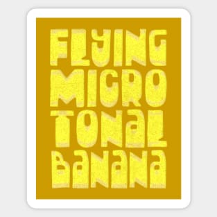 \/\/\/\ Flying Microtonal Banana \/\/\/\ Sticker